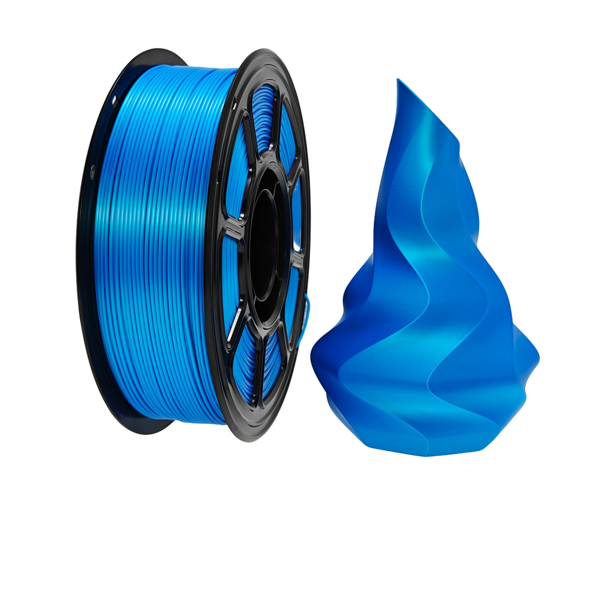PLA+ Silk Blue