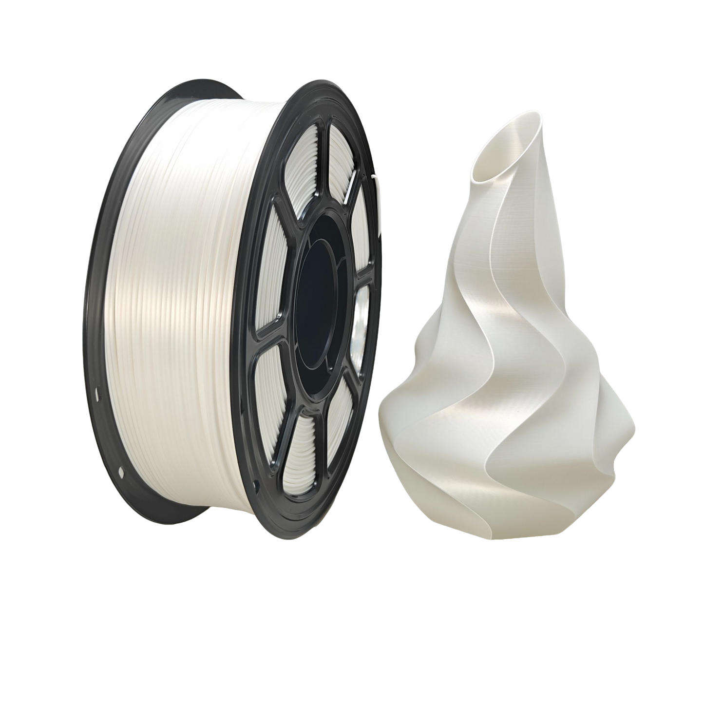 PLA+ Silk White
