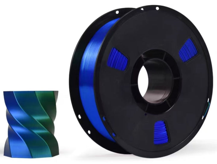 PLA+ Silk Blue & Green