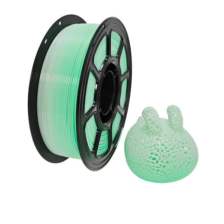 PLA Translucent Gradient Green White