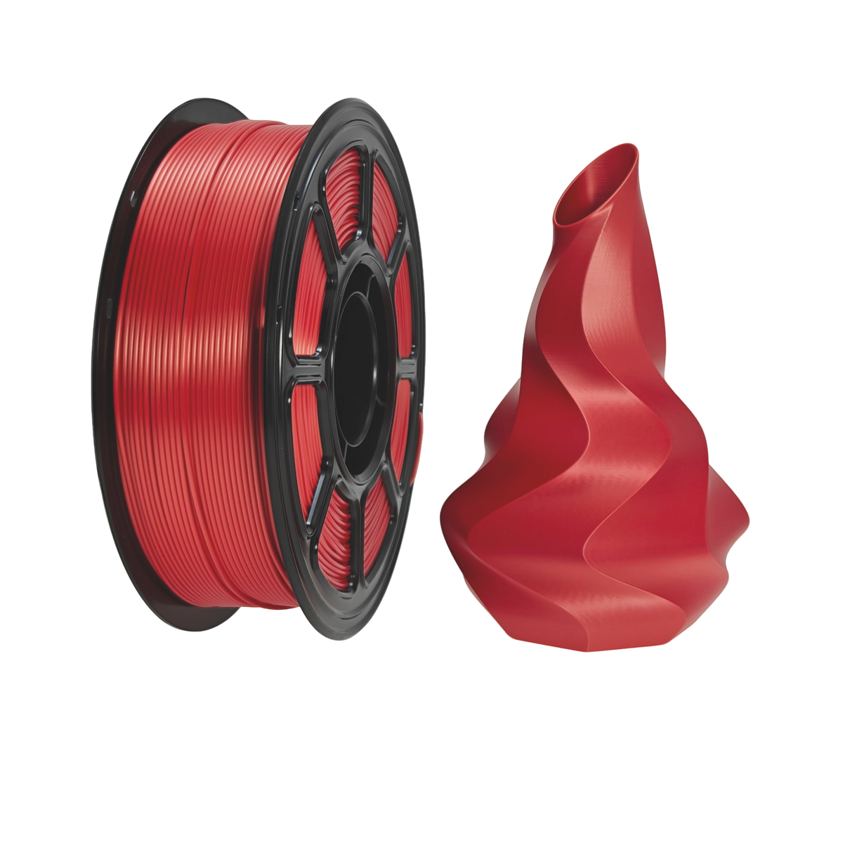 PLA+ Silk Red