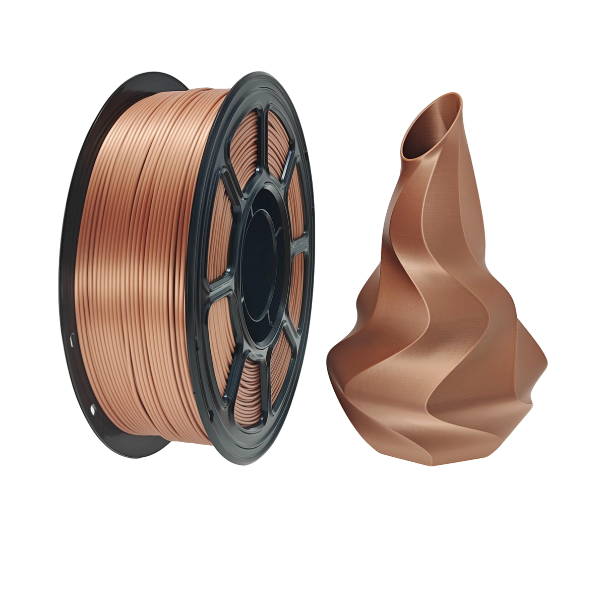 PLA+ Silk Red Copper