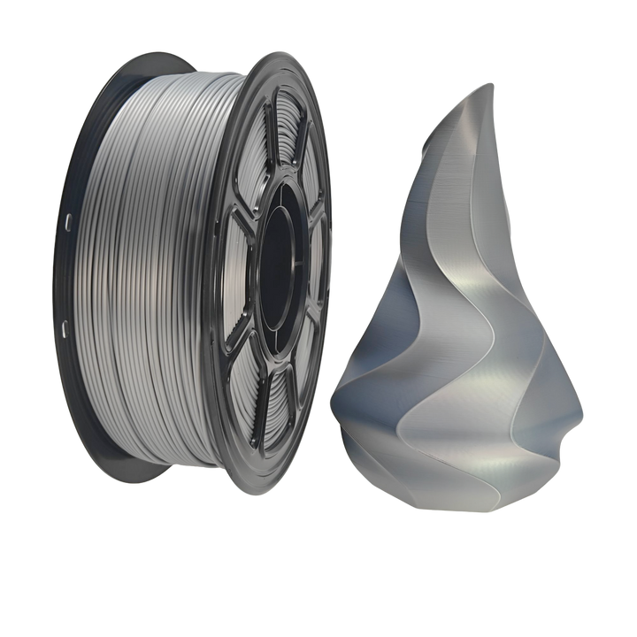 PLA+ Silk Silver