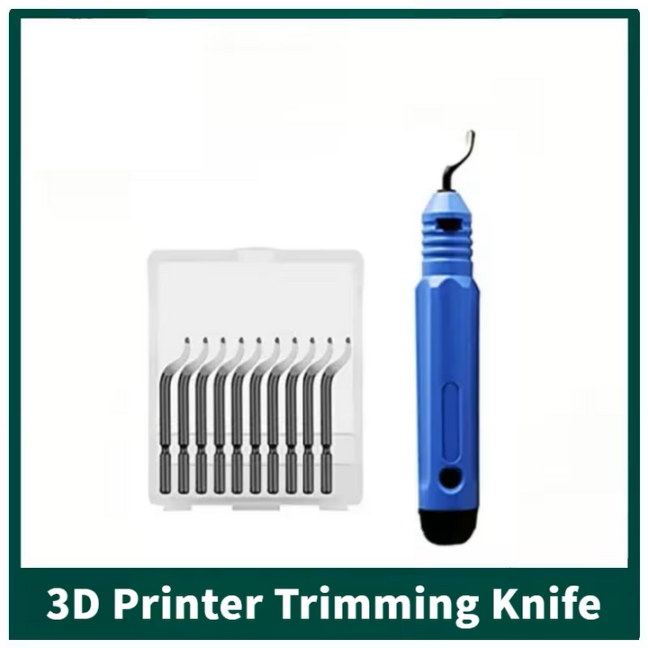 Trimmer Knife With 10 Deburring Blades